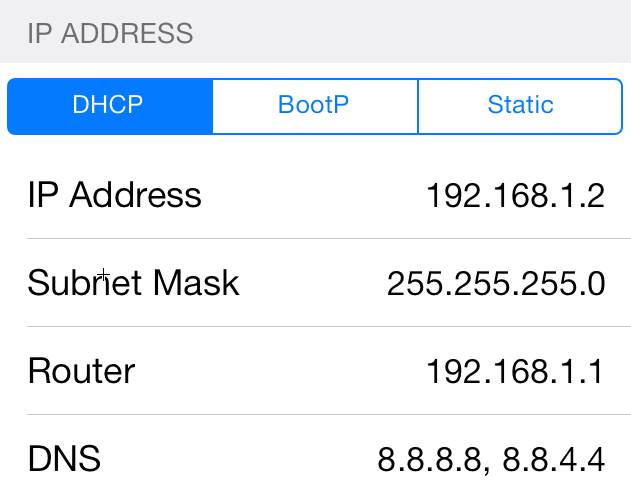 reset iphone dns setting for safari to find server