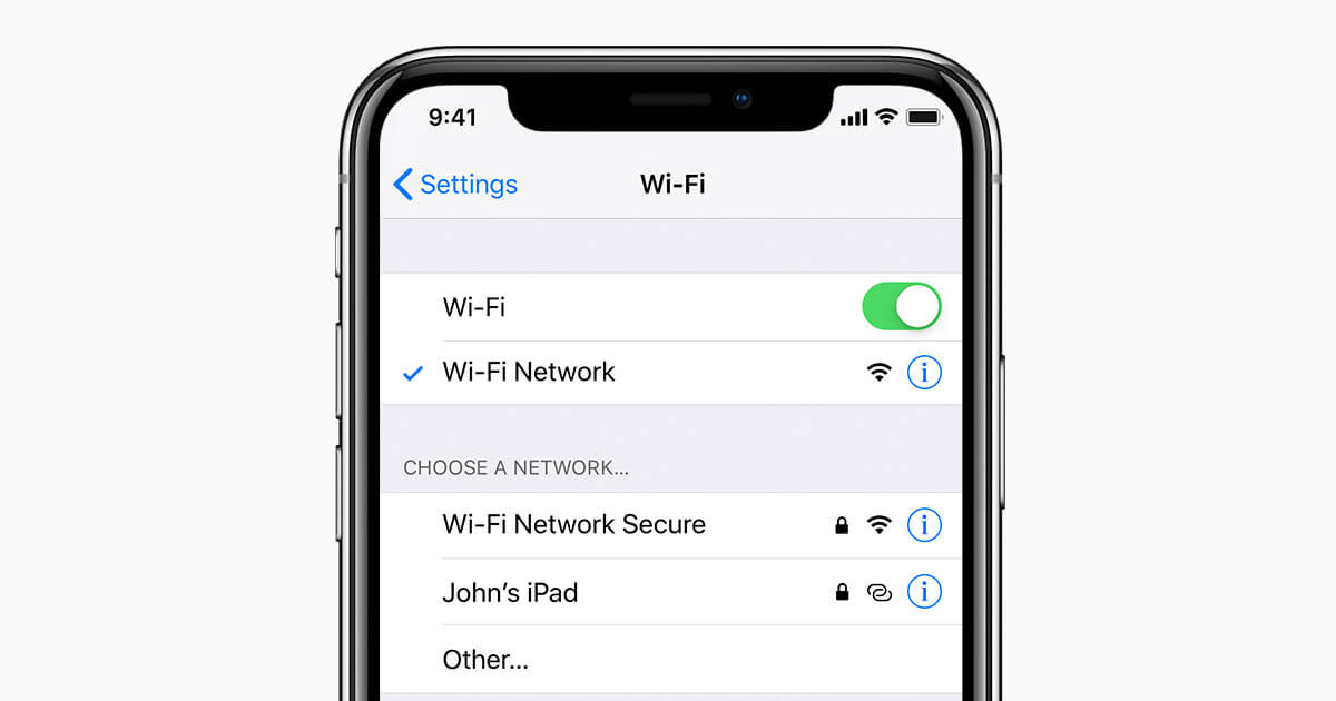 find wifi password on iphone