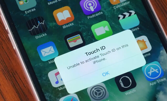 iphone touch id not working