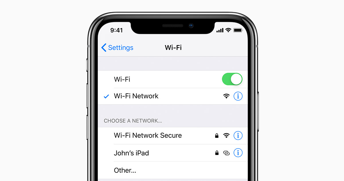 iphone wifi