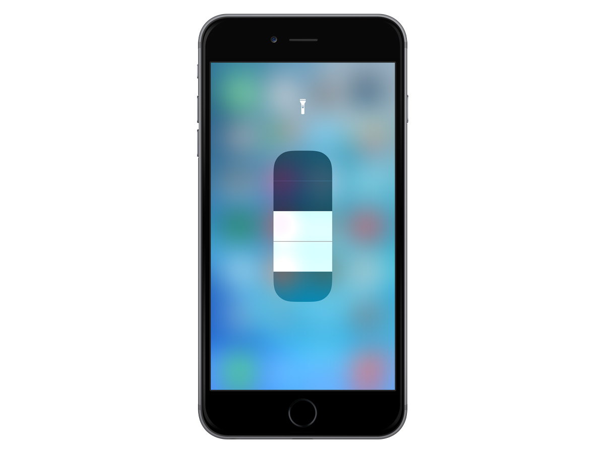 iphone flashlight brightness