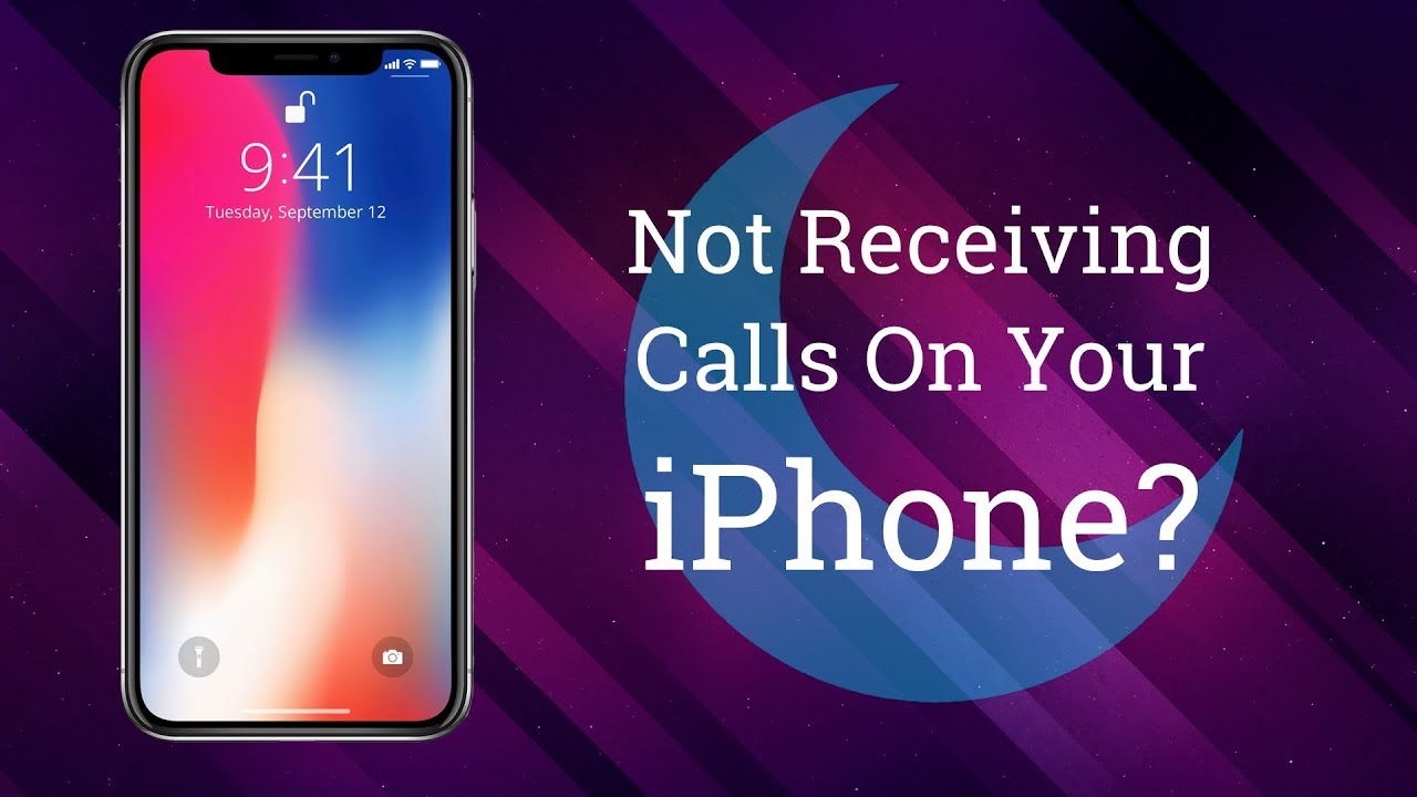 iphone x not receiving calls