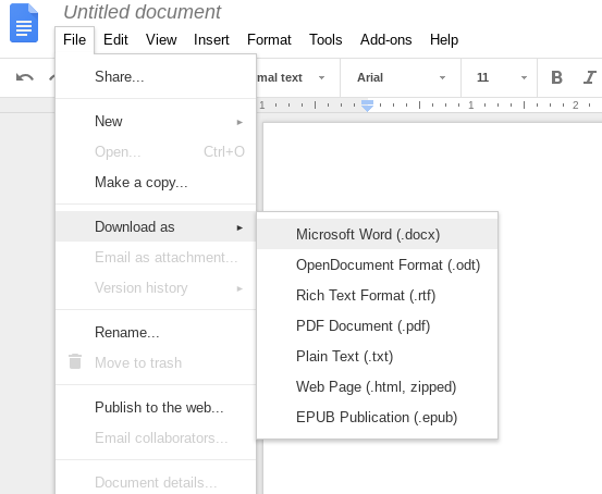 convert pdf using google drive