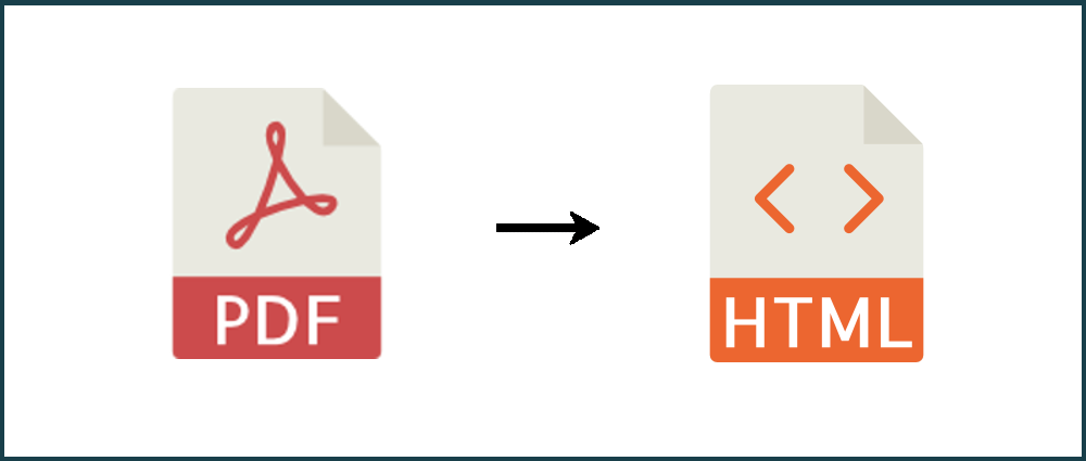 convert pdf to html