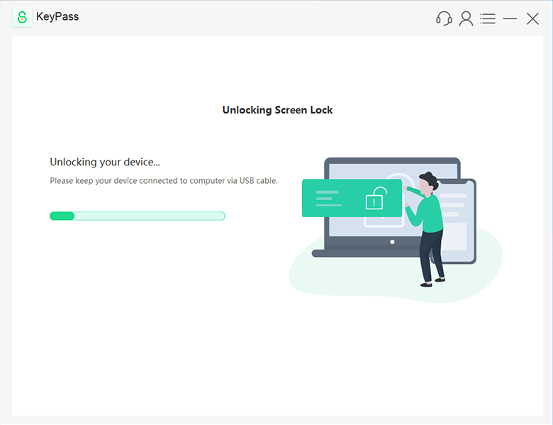 keypass removing iphone passcode