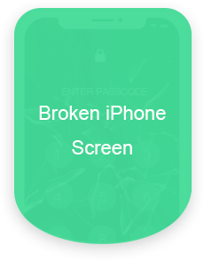 Broken iPhone Screen