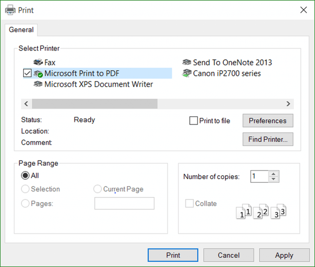 print pdf on microsoft edge