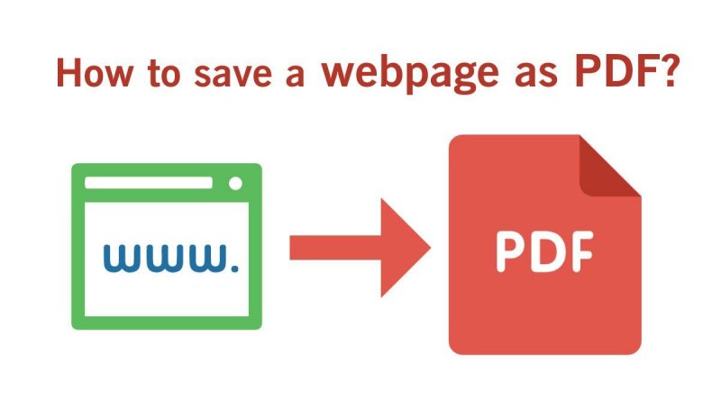 how to save web page as pdf