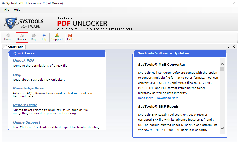 systools pdf unlocker