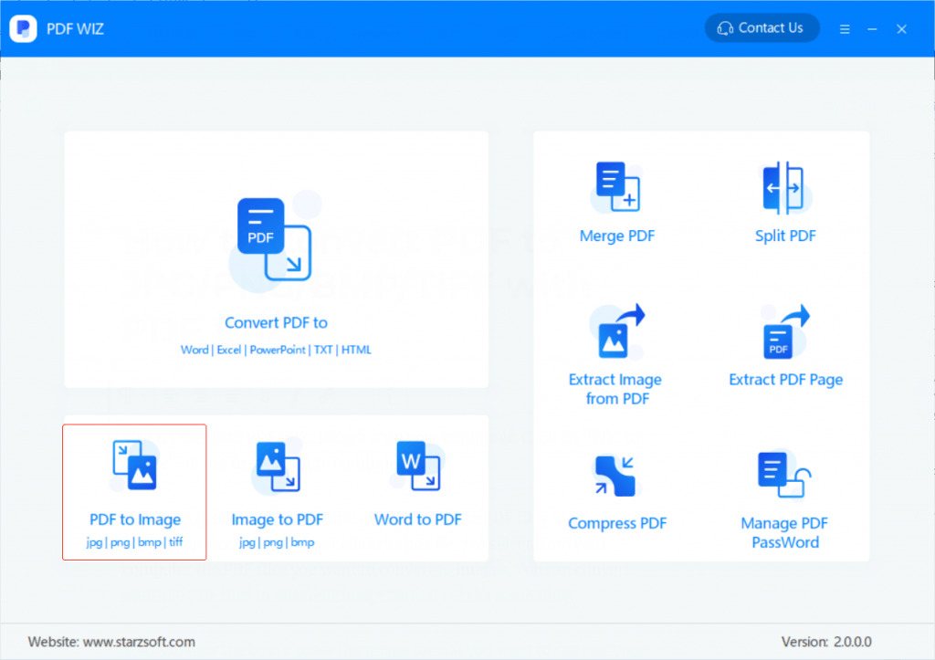 convert pdf to image step 1