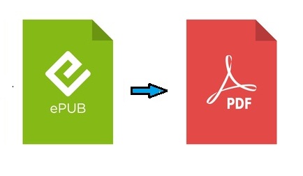 convert epub to pdf