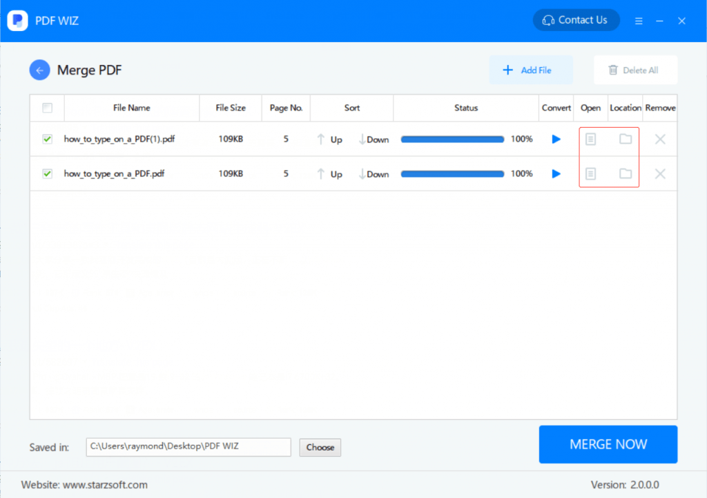 pdf merging using pdf wiz