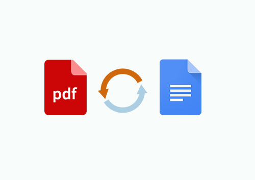 how to convert pdf to google doc