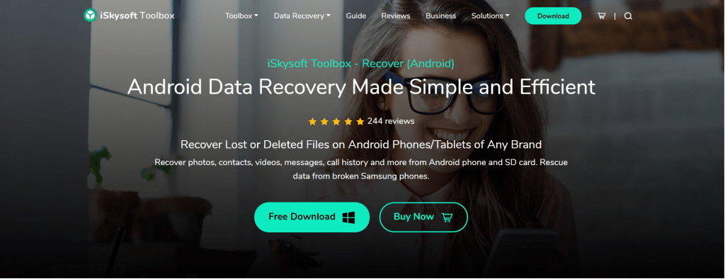 recover photo from samsung using iskysoft