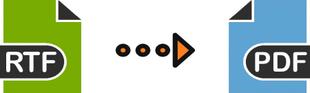 how to convert rtf to pdf
