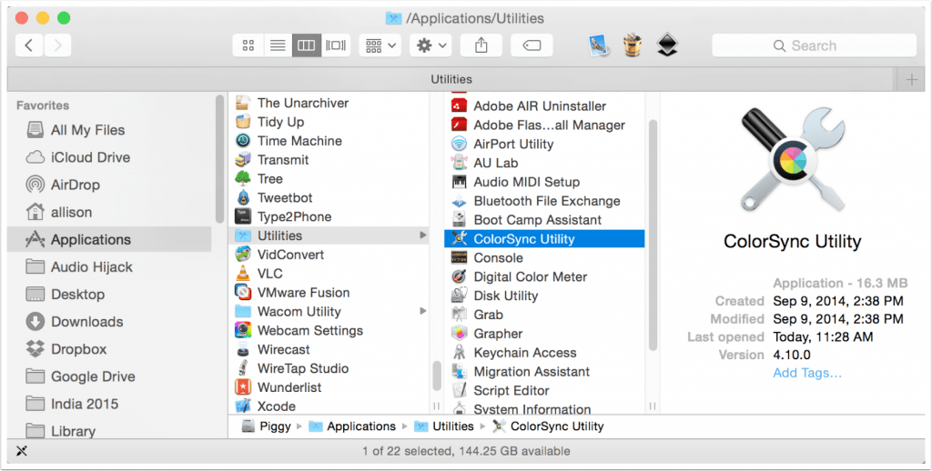 reduce pdf size on mac with colorsync