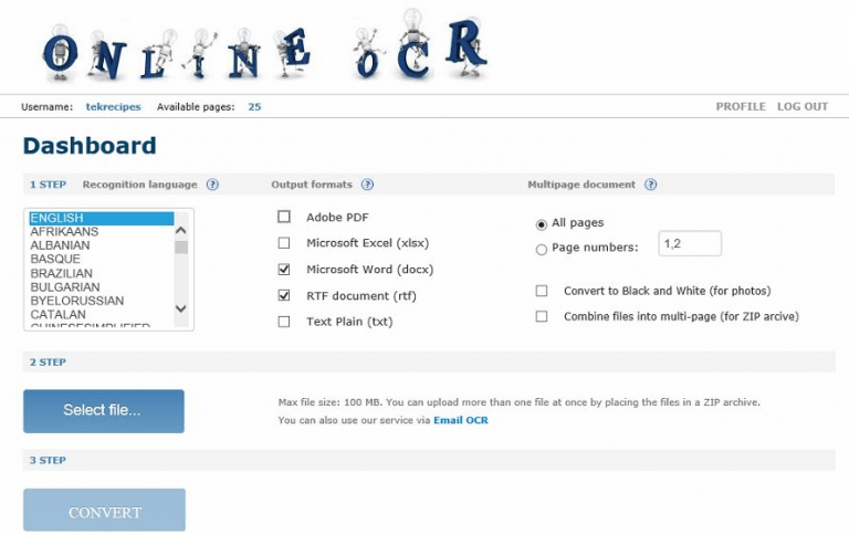 How to convert scanned pdf to word with onine and offline tools 