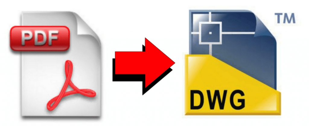 how to convert pdf to dwg