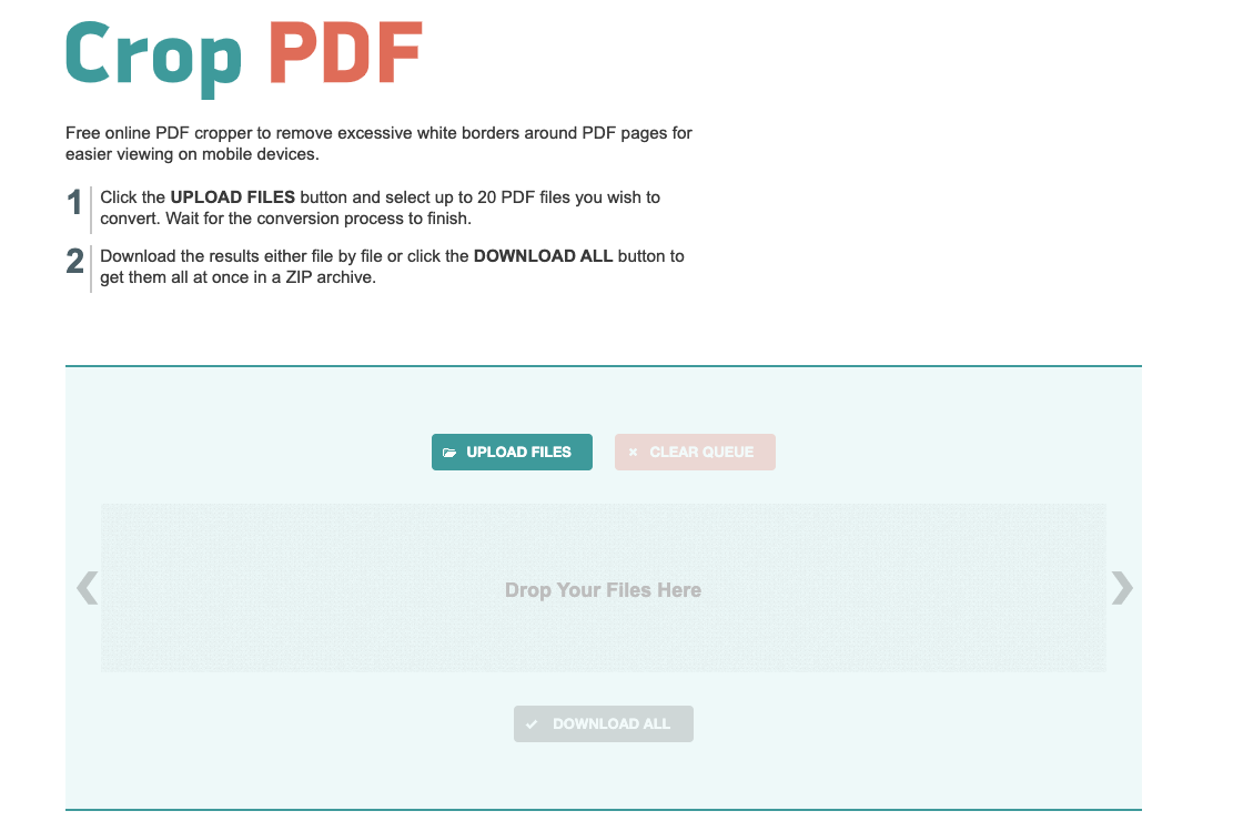 How to Crop a PDF Page with/without Adobe Acrobat? (5 Easy ...