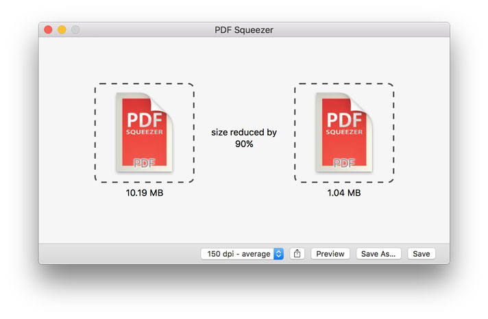 pdf squeezer screenshot