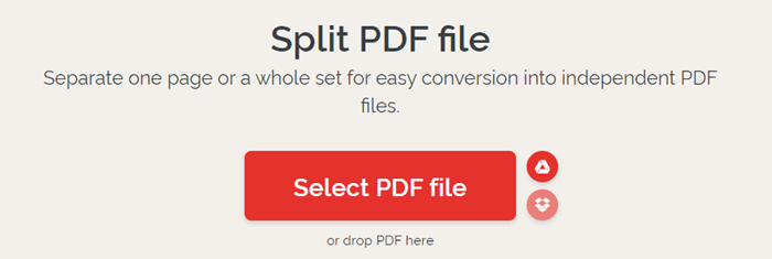 ilovepdf page extractor