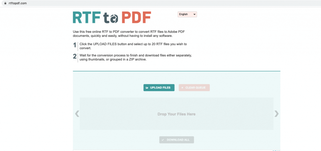 rtf to pdf website