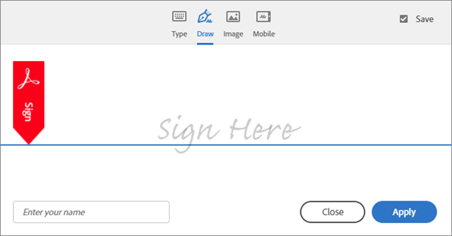 sign adobe acrobat