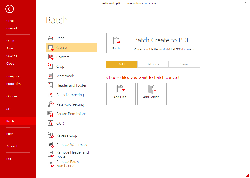 pdf architect