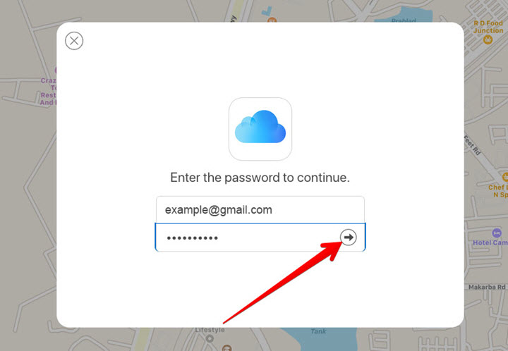 enter password erase ipad