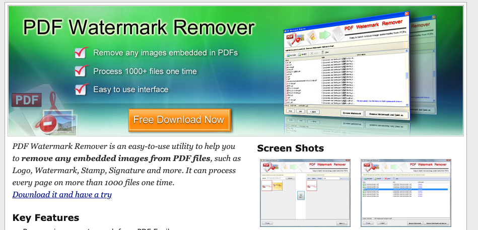 pdf watermark remover software