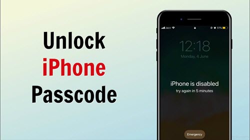 how do you unlock an iphone with a passcode