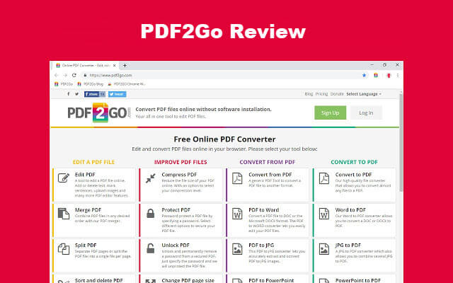 pdf2go review