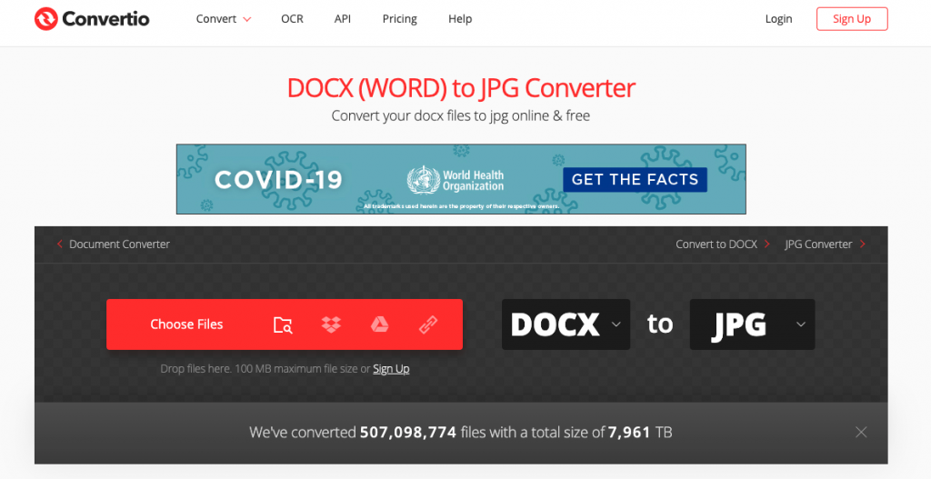 online docx to jpg converter