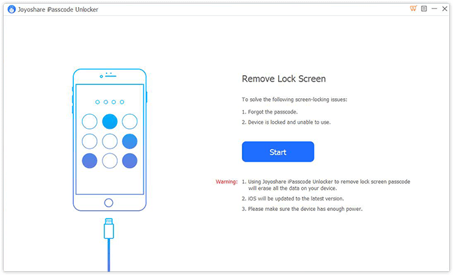 joyoshare ipasscode unlocker