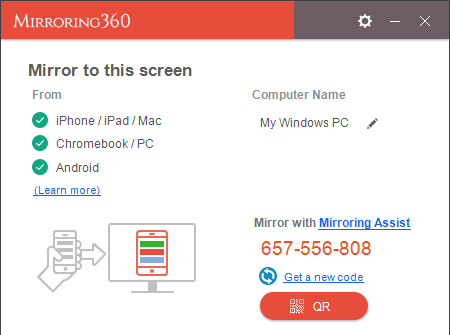 m360 pro screen mirroring