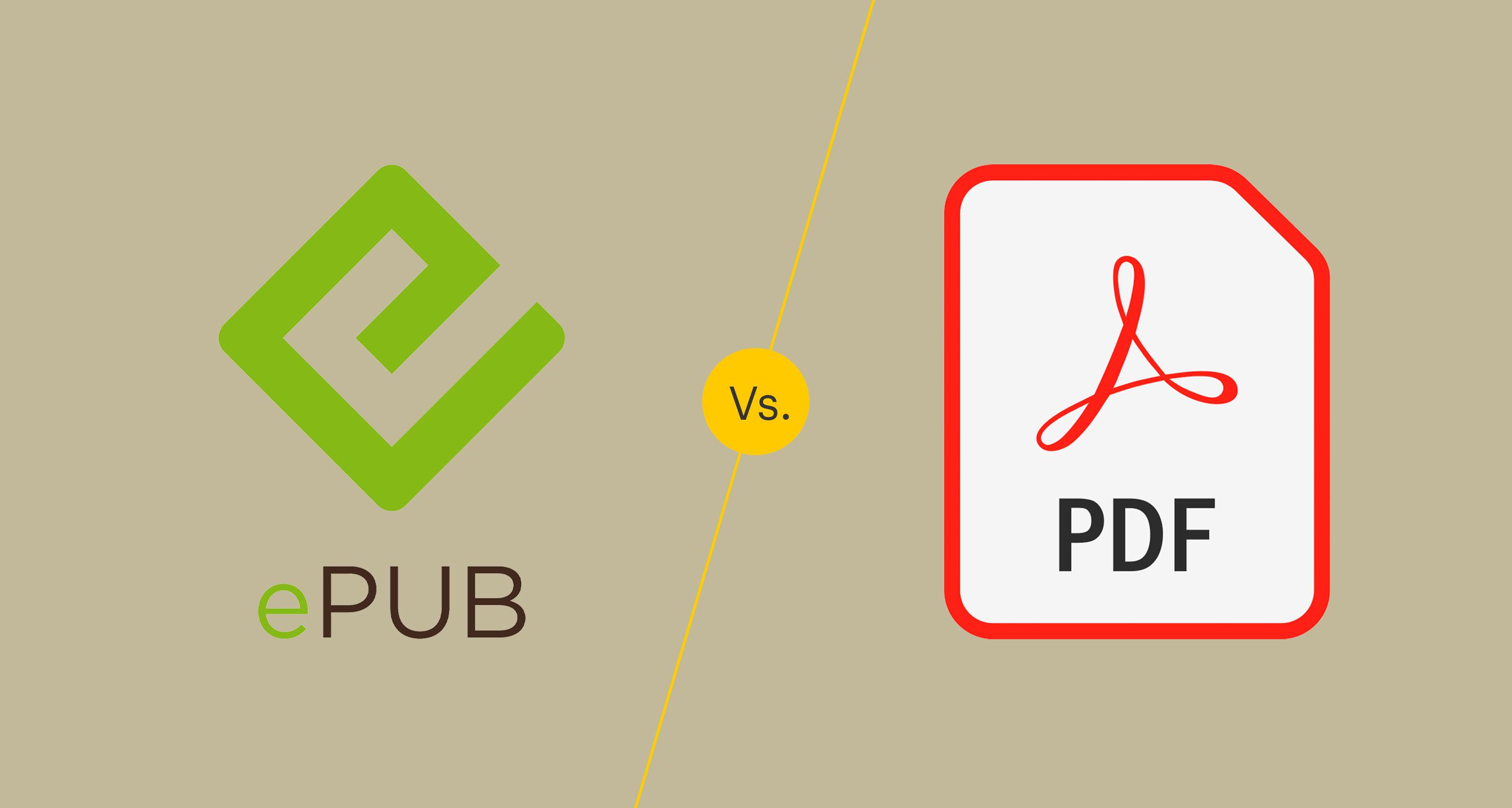 compare epub with pdf