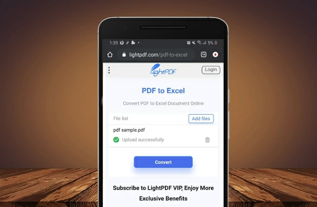 lightpdf convert