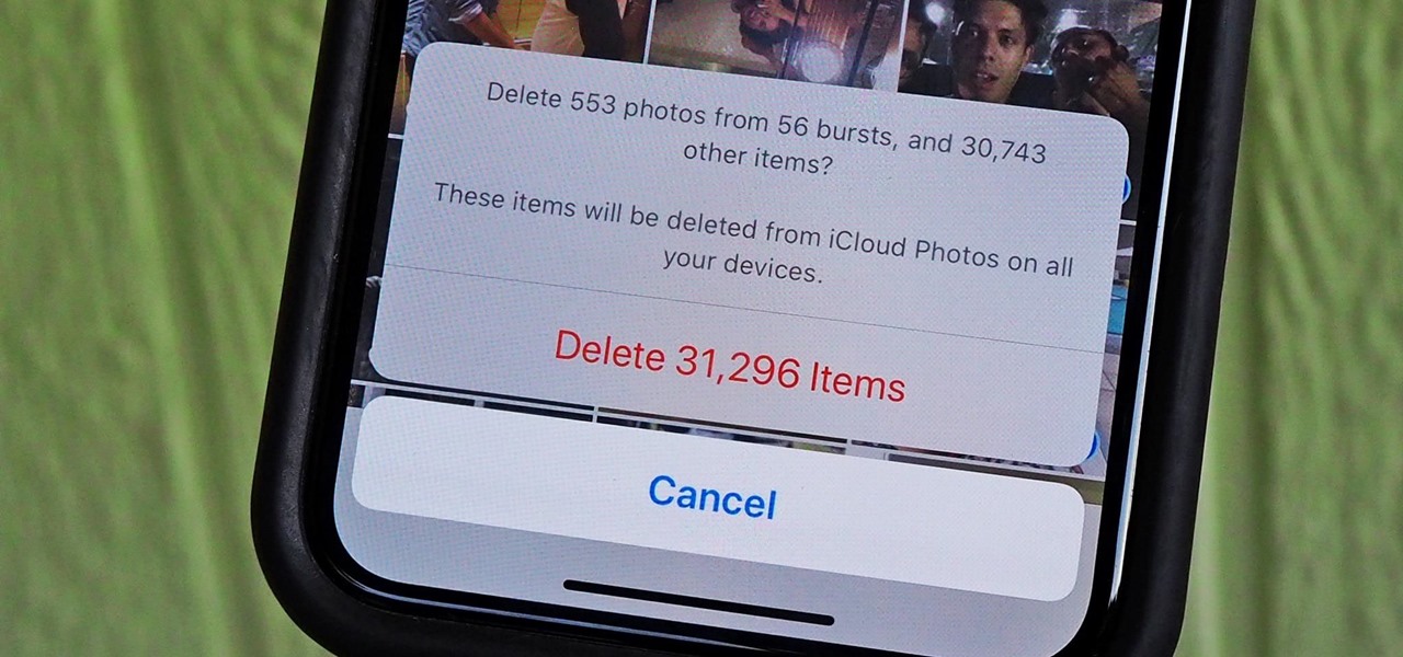 delete photos from iphone