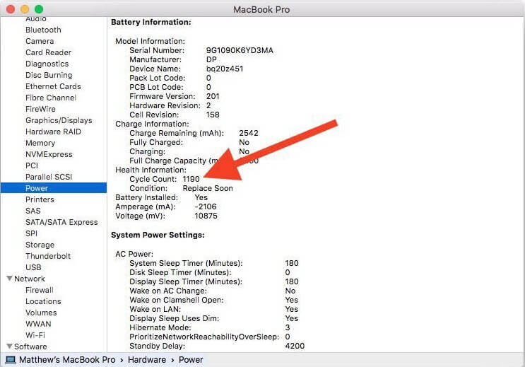 macbook battery health info