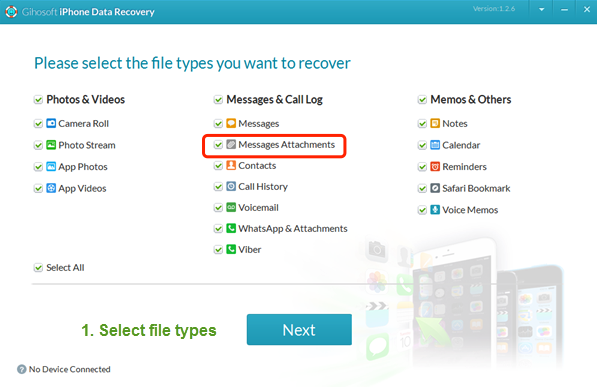 gihosoft whatsapp recovery