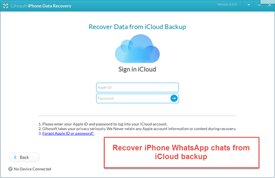 retrieve deleted whatsapp messages from icloud on iphone