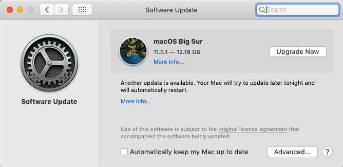 update mac os to fix imessage not working on mac