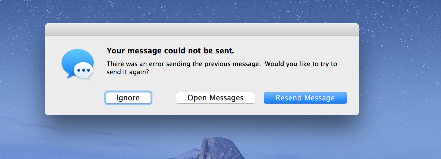 resend imessages to fix the issue