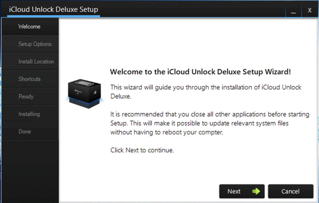 install icloud unlock deluxe 2