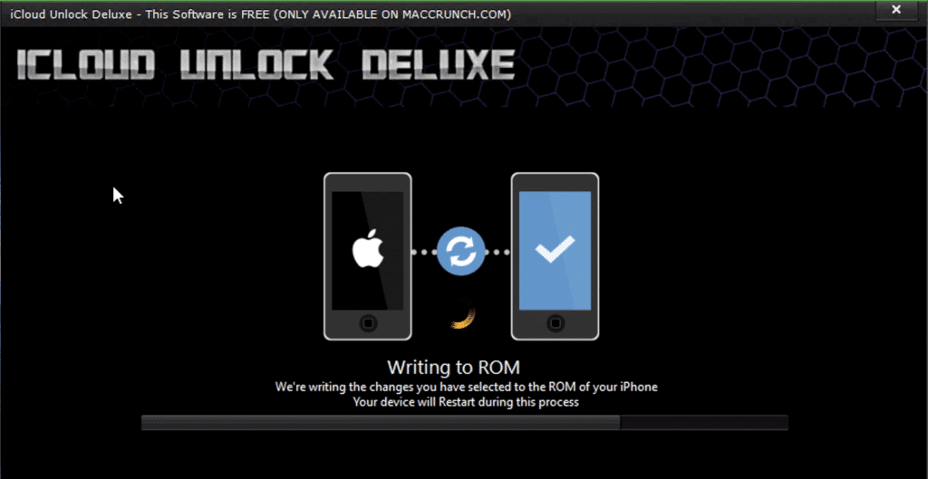 step to use icloud unlock deluxe 3