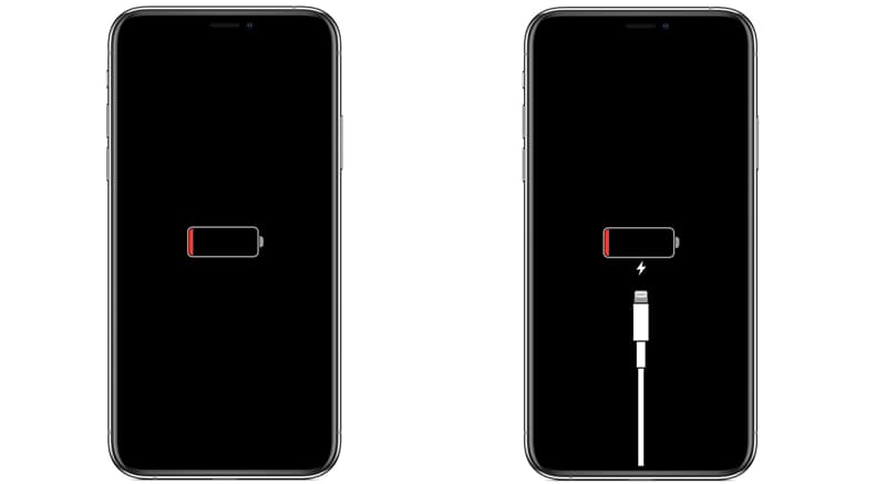 IPhone Is Stuck On The Red Battery Screen Resolved 