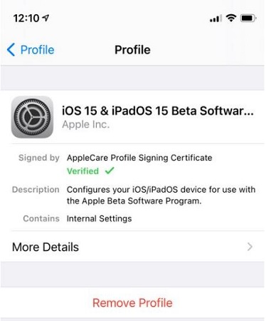 how to uninstall ios 15 beta without computer