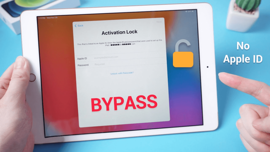 how to unlock ipad without apple id