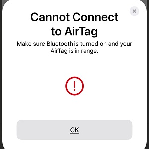airtag not working ios 15