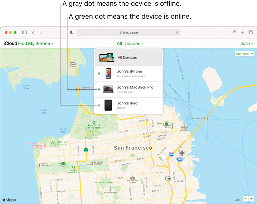 icloud find my iphone